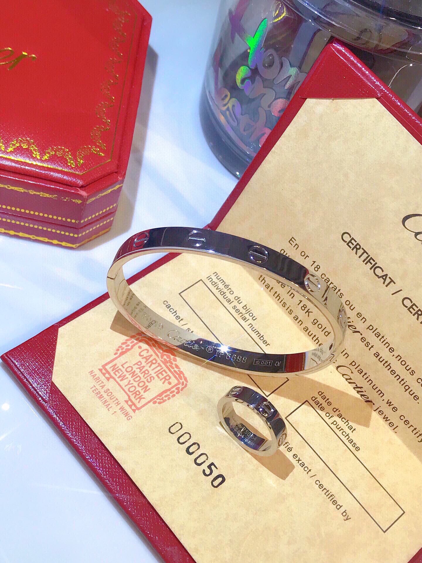 LOVE BRACELET + LOVE RING