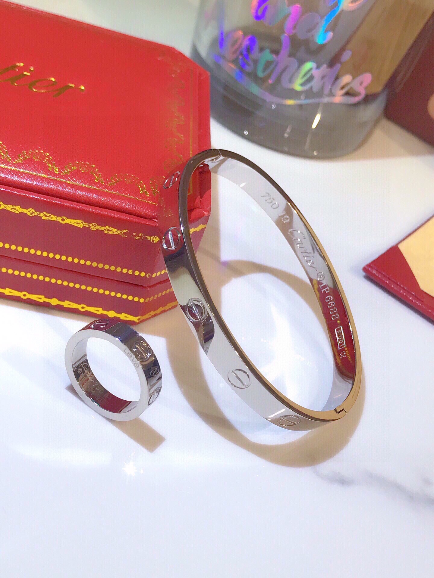 LOVE BRACELET + LOVE RING
