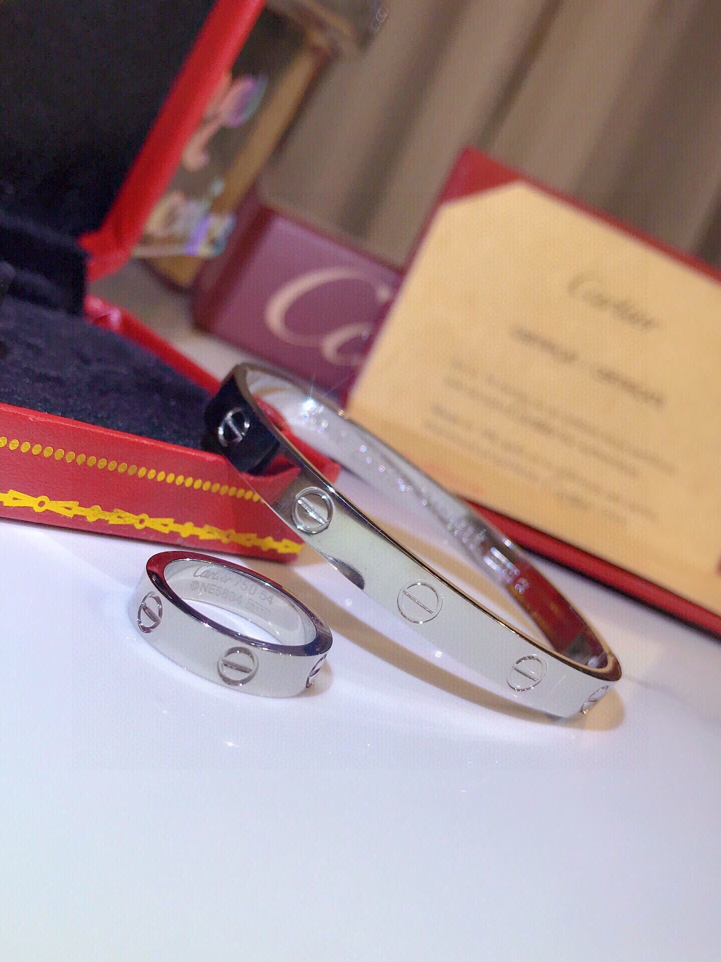 LOVE BRACELET + LOVE RING