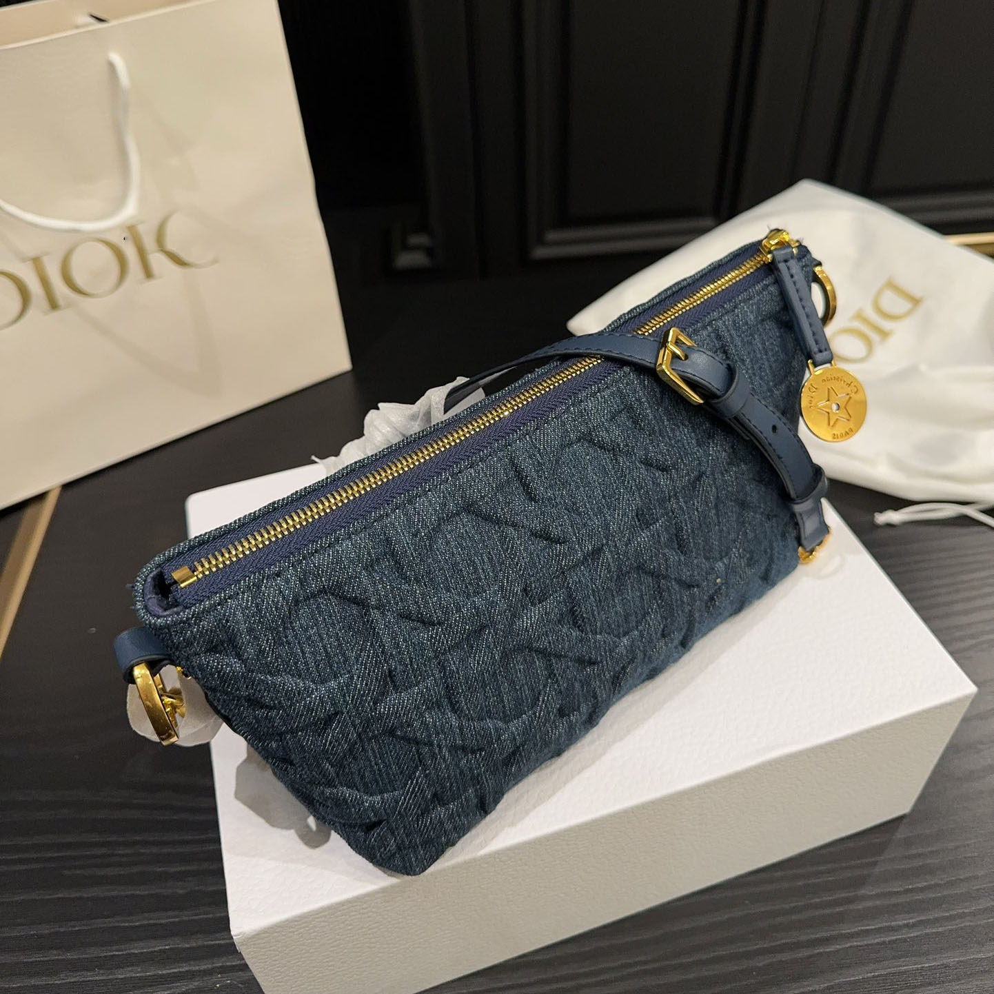 Hobo Bag with Chain