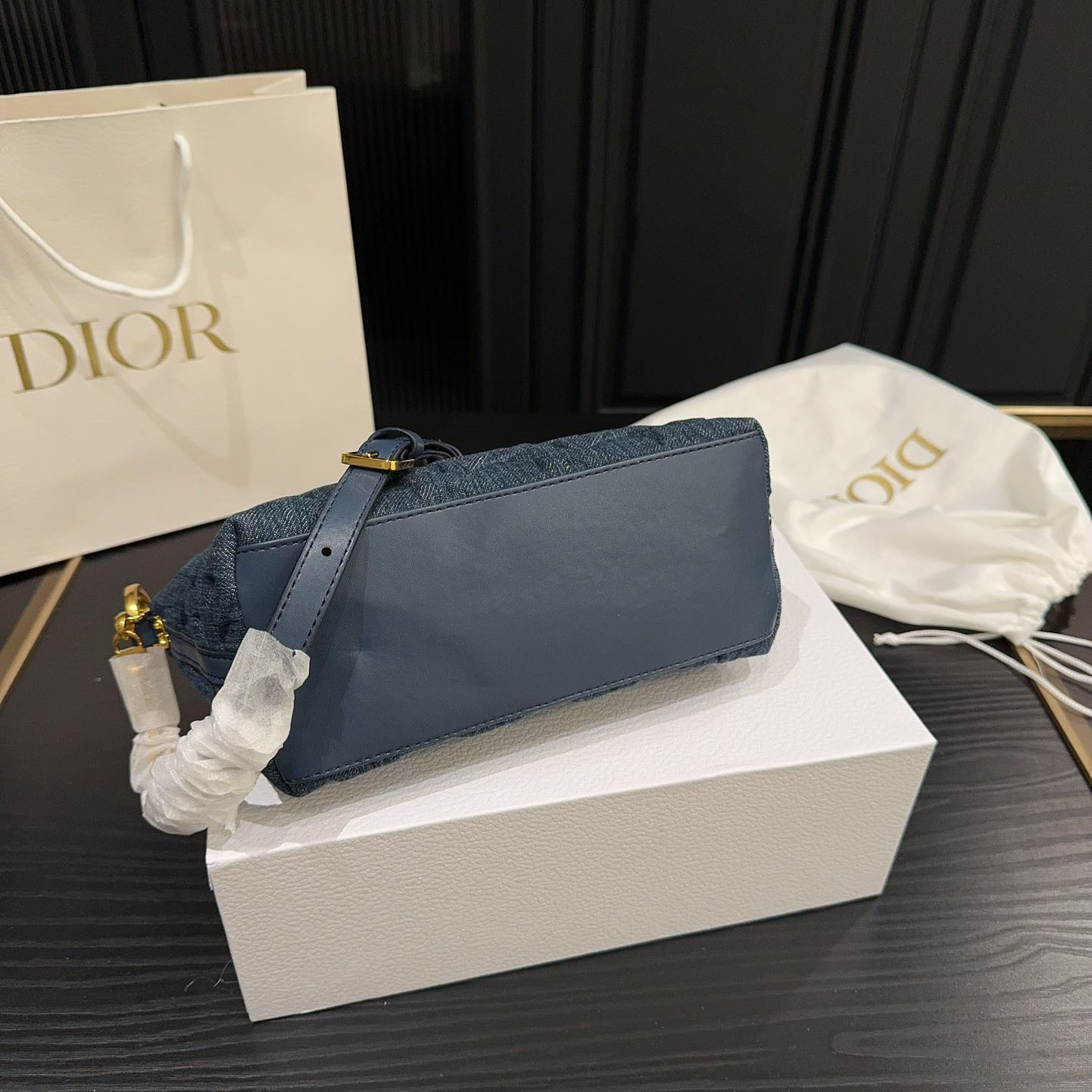 Hobo Bag with Chain