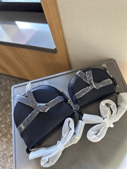 Gate Dual bag in soft calfskin and jacquard