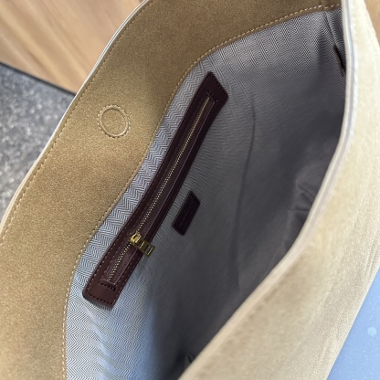 Suede Shoulder Bag