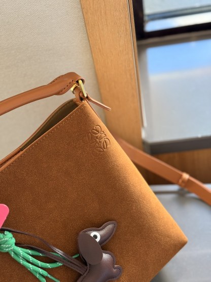 Suede Shoulder Bag