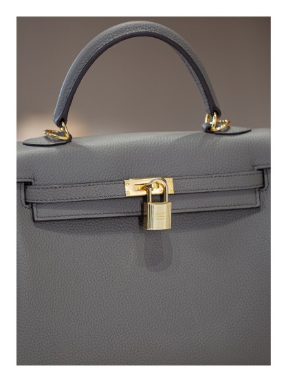 KELLY 25 FIRST LAYER TOGO COWHIDE GREY