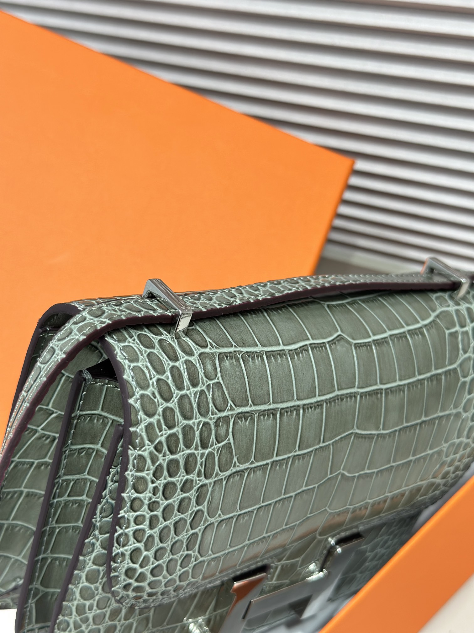 Herthtmes  Matte Alligator Constance 18/23