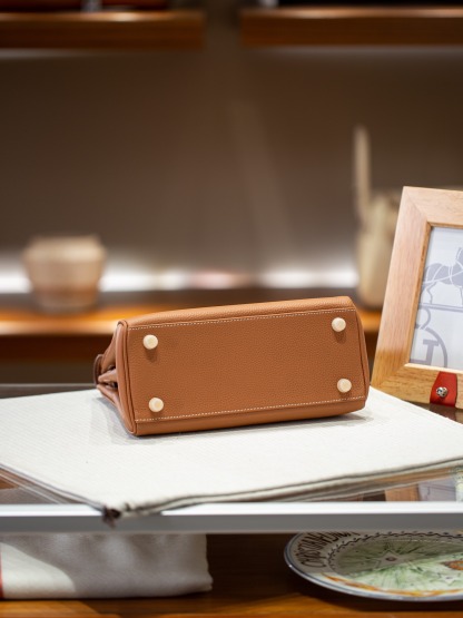 KELLY 25 FIRST LAYER TOGO COWHIDE BROWN