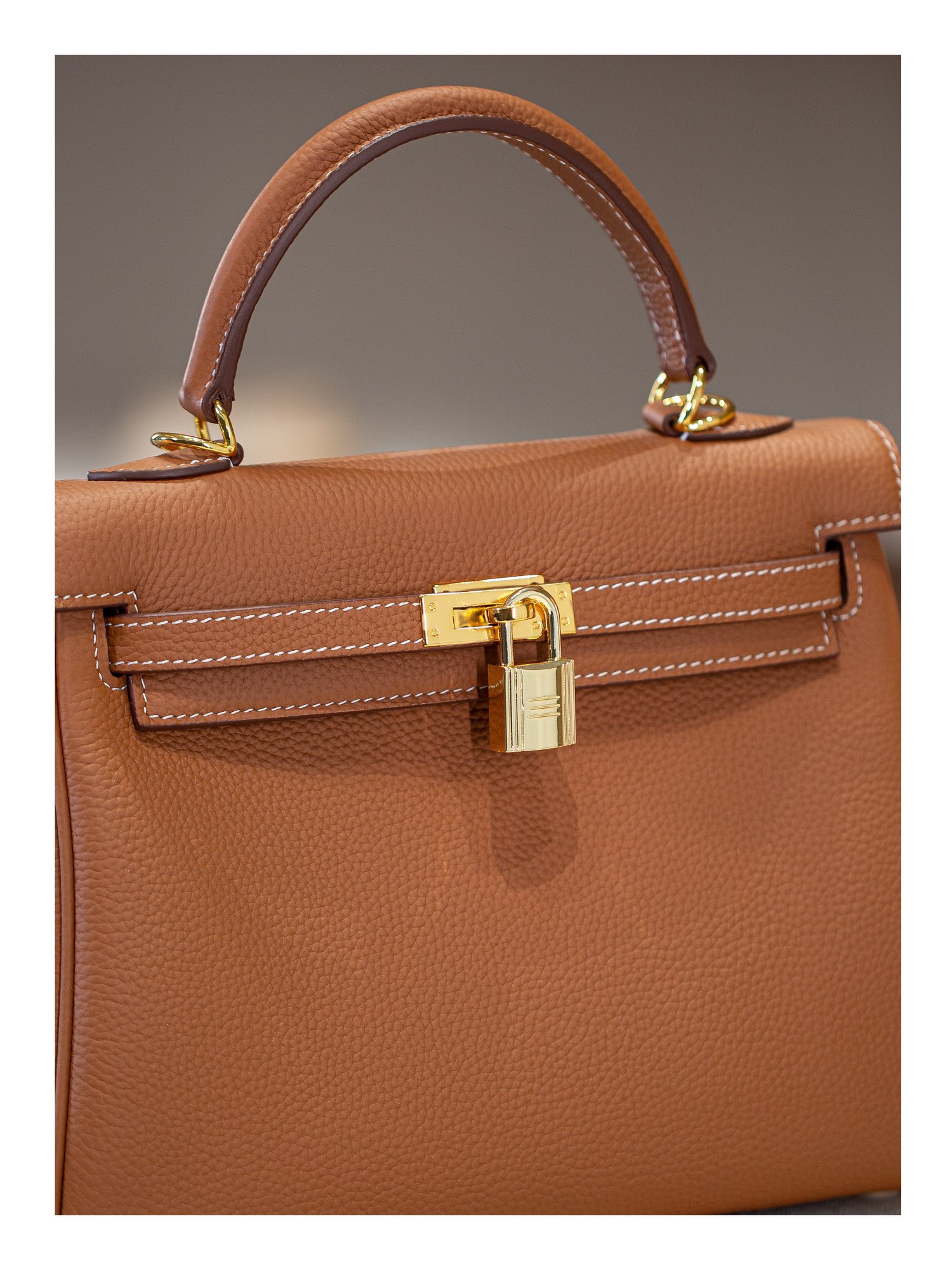 KELLY 25 FIRST LAYER TOGO COWHIDE BROWN