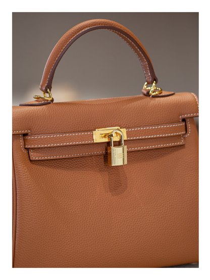 KELLY 25 FIRST LAYER TOGO COWHIDE BROWN