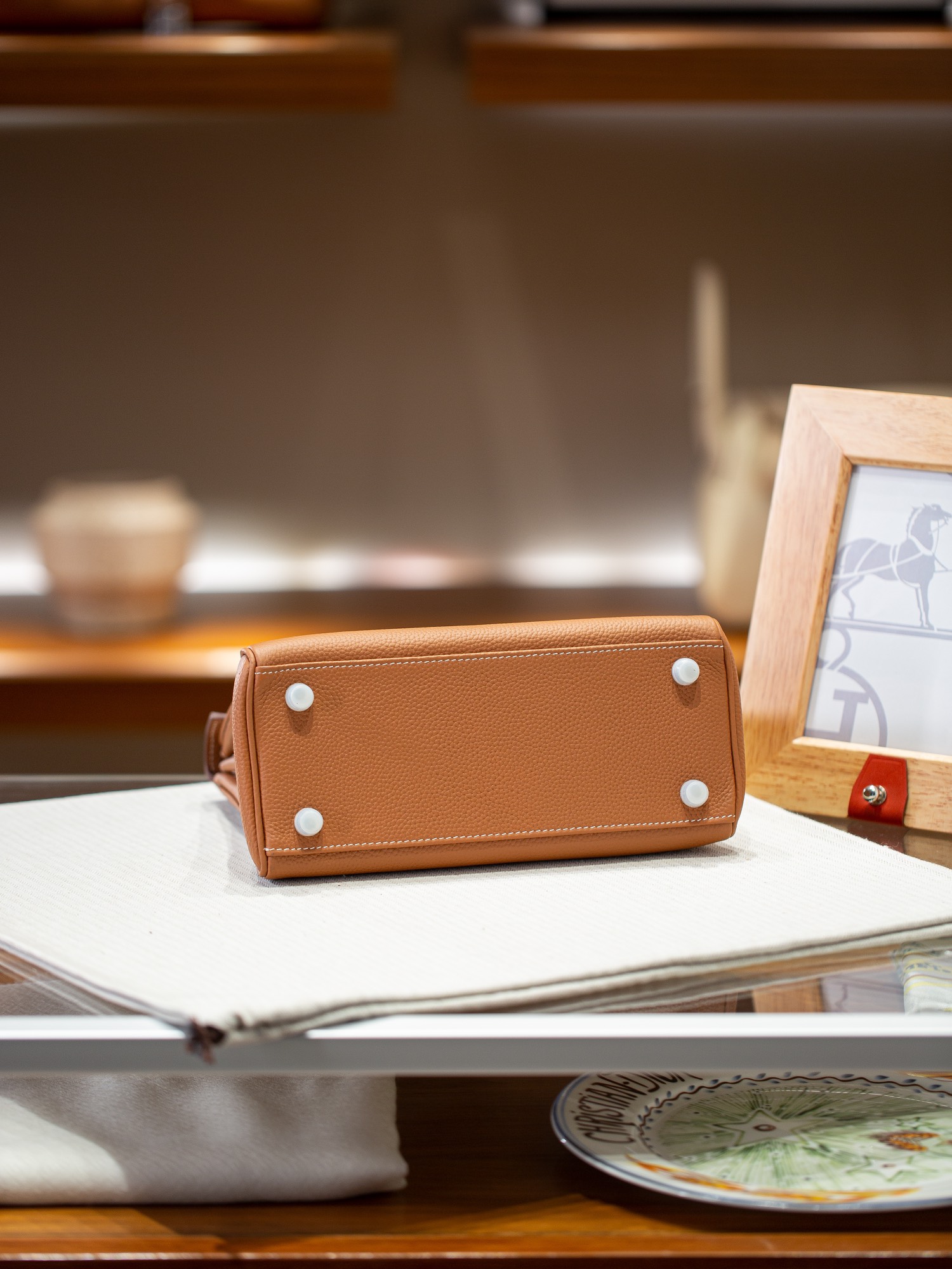 KELLY 25 FIRST LAYER TOGO COWHIDE BROWN