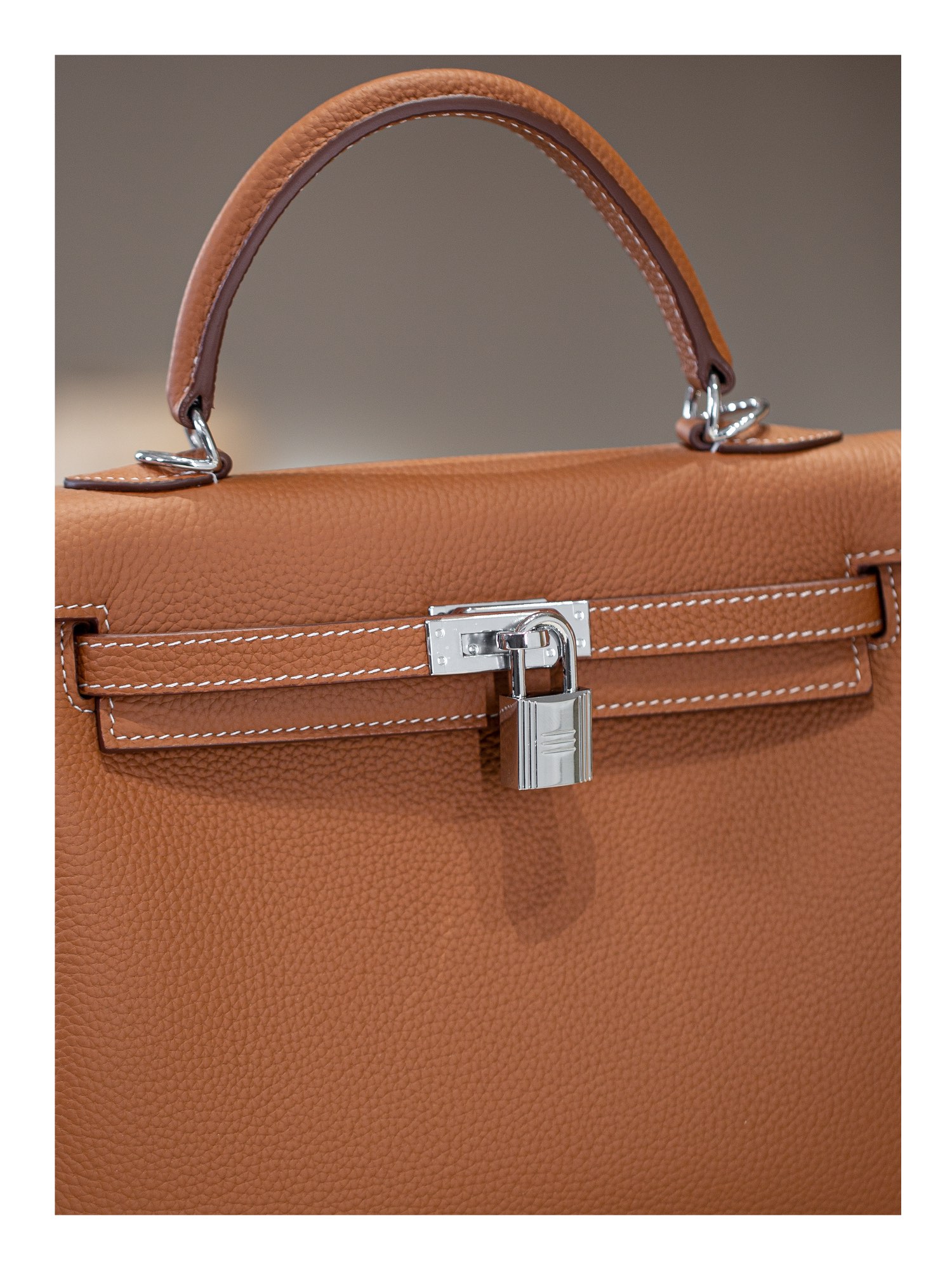 KELLY 25 FIRST LAYER TOGO COWHIDE BROWN