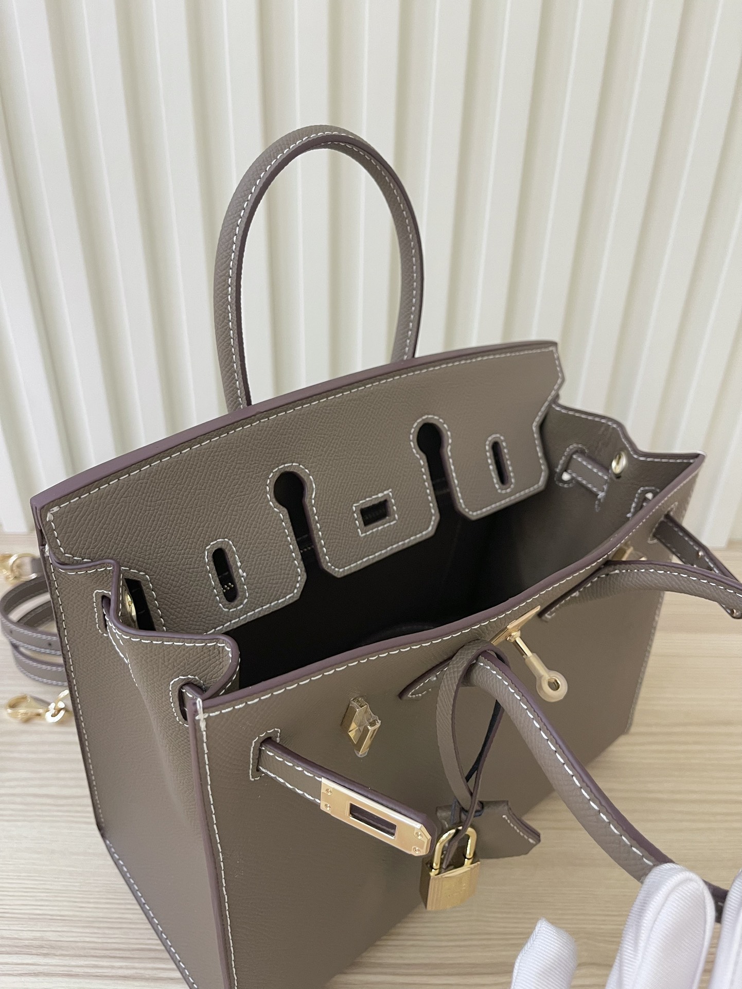Herthtmes Epsom Birkin Sellier 25