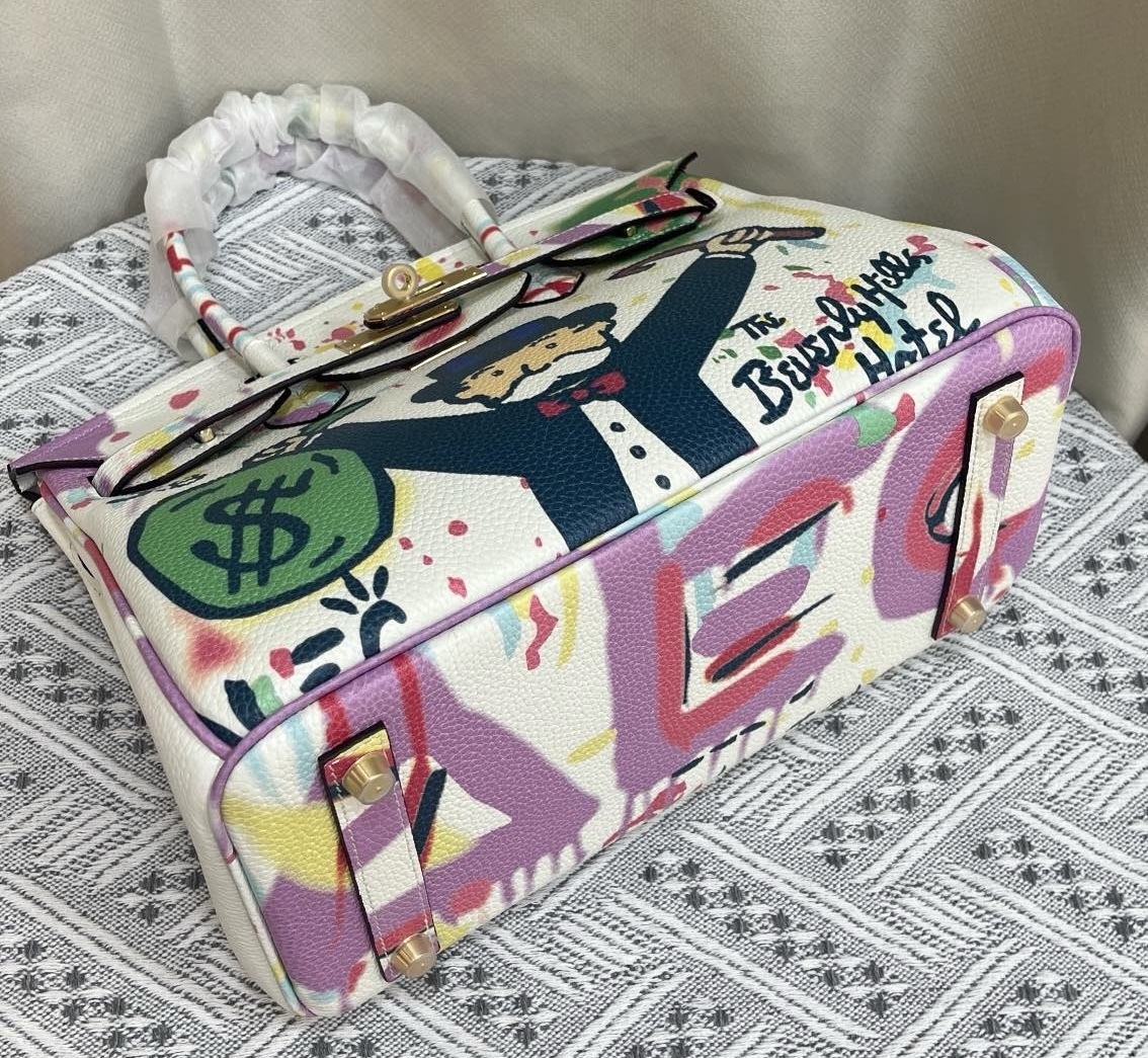 Exclusive Custom Hand-Painted Birkin 30 Bag