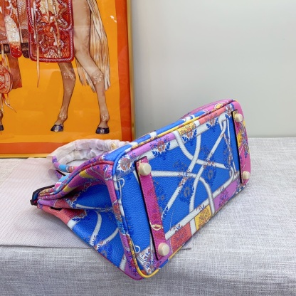Exclusive Custom Hand-Painted Birkin 30 Bag