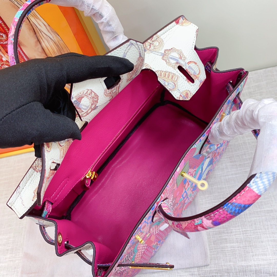 Exclusive Custom Hand-Painted Birkin 30 Bag