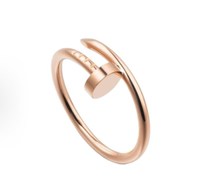 Creative nail-shaped ring, suitable for both men and women.