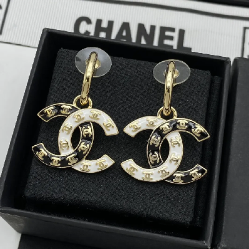 Dangle design metal earrings for women