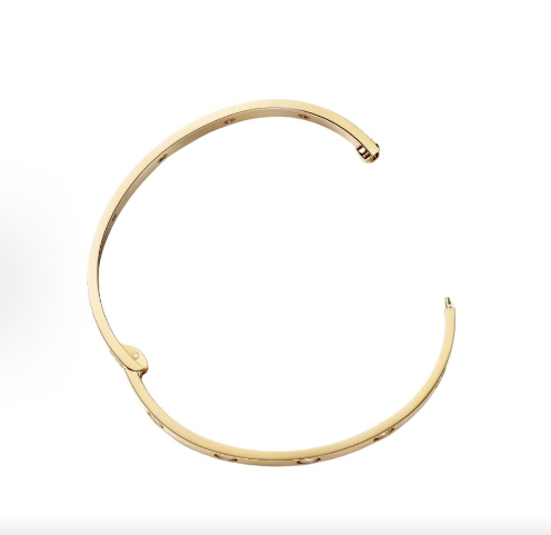 Classic screw diamond bracelet