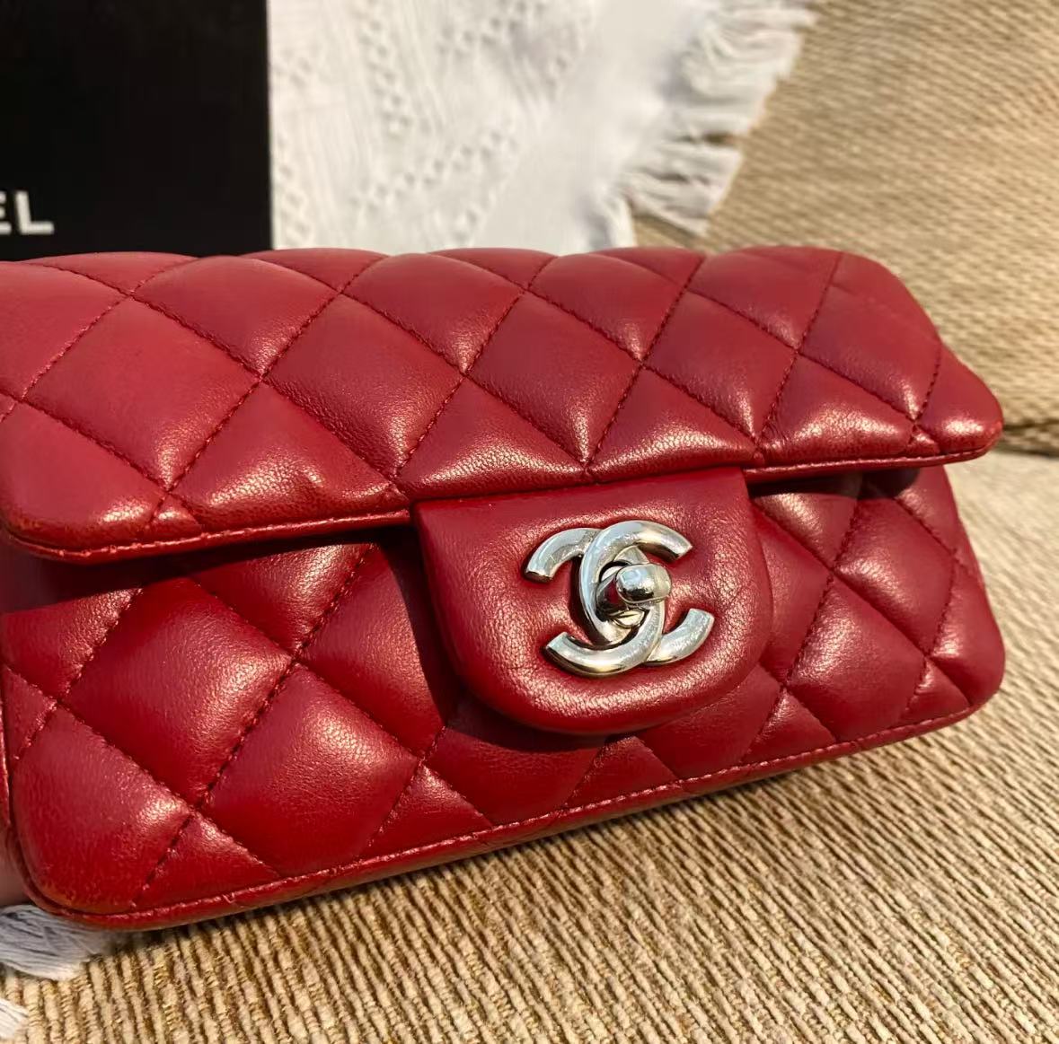 Red Chanel mini