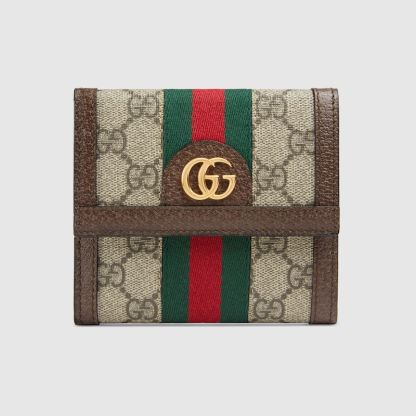 OPHIDIA  FRENCH FLAP WALLET
