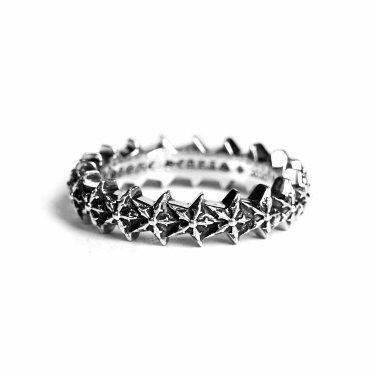 5 SIDED STAR LOOP RING