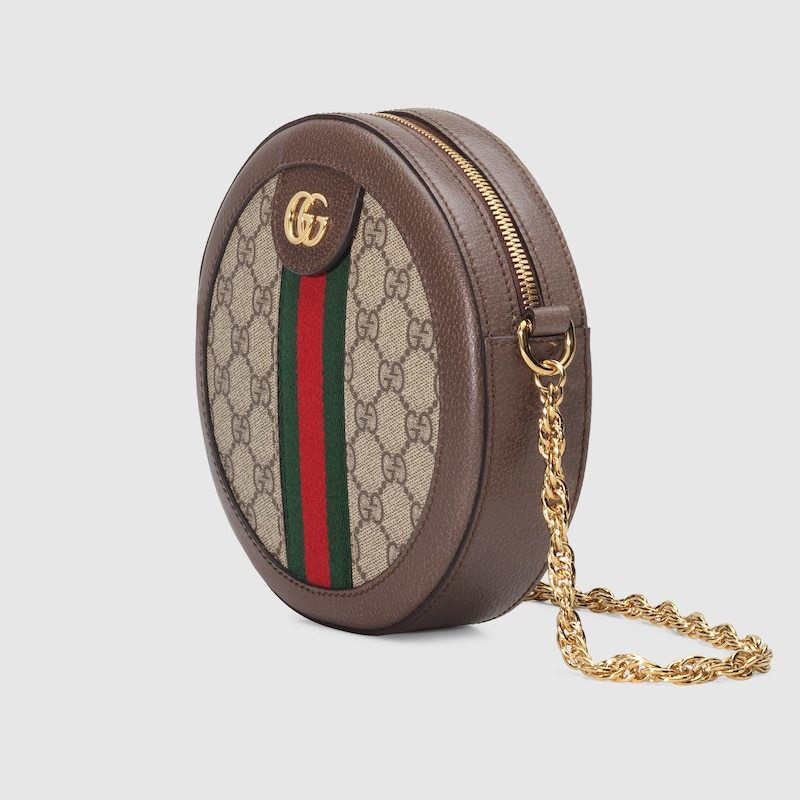 OPHIDIA  MINI ROUND SHOULDER BAG