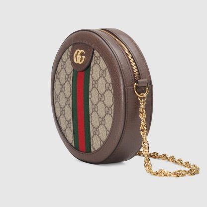 OPHIDIA  MINI ROUND SHOULDER BAG