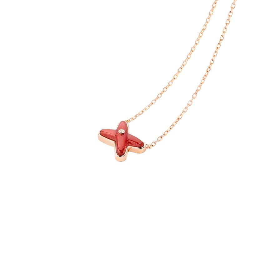 Jeux de Liens Carnelian pendant