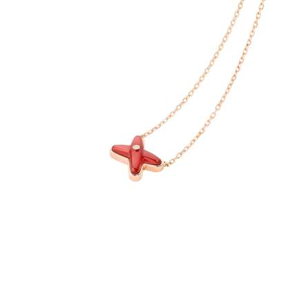 Jeux de Liens Carnelian pendant