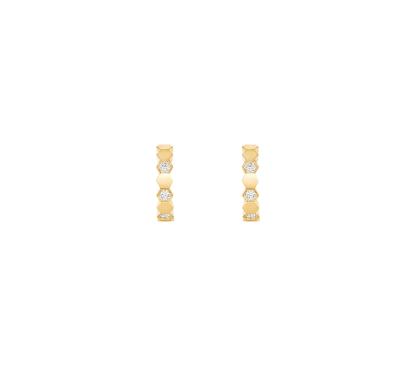 Bee My Love hoop earrings