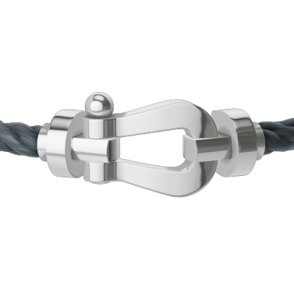 FORCE 10 BRACELET 18K WHITE GOLD LARGE MODEL