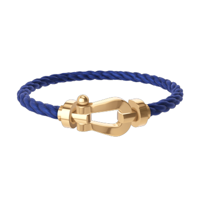 FORCE 10 BRACELET 18K YELLOW GOLD LARGE MODEL