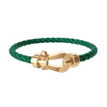 FORCE 10 BRACELET 18K YELLOW GOLD LARGE MODEL
