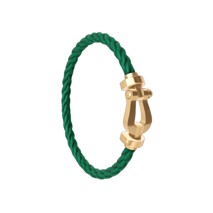 FORCE 10 BRACELET 18K YELLOW GOLD LARGE MODEL