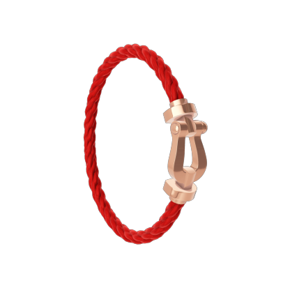 FORCE 10 BRACELET 18K PINK GOLD LARGE MODEL