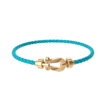 FORCE 10 BRACELET 18K YELLOW GOLD MEDIUM MODEL