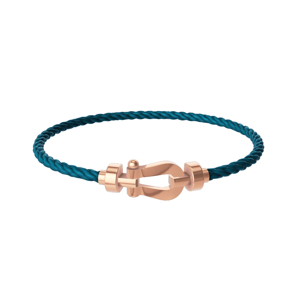 FORCE 10 BRACELET 18K PINK GOLD MEDIUM MODEL