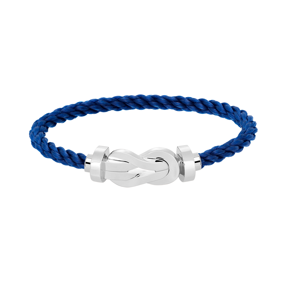CHANCE INFINIE BRACELET 18K WHITE GOLD LARGE MODEL