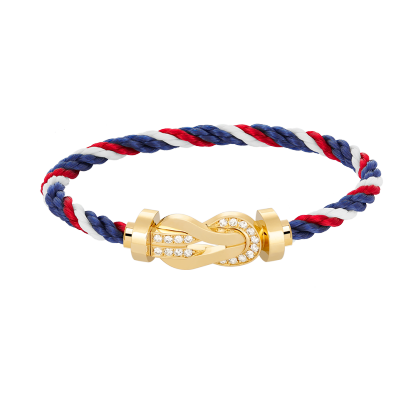 CHANCE INFINIE BRACELET 18K YELLOW GOLD AND DIAMONDS LARGE MODEL