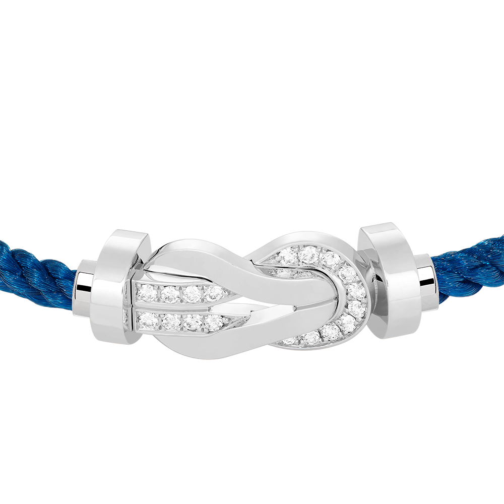 CHANCE INFINIE BRACELET 18K WHITE GOLD AND DIAMONDS LARGE MODEL