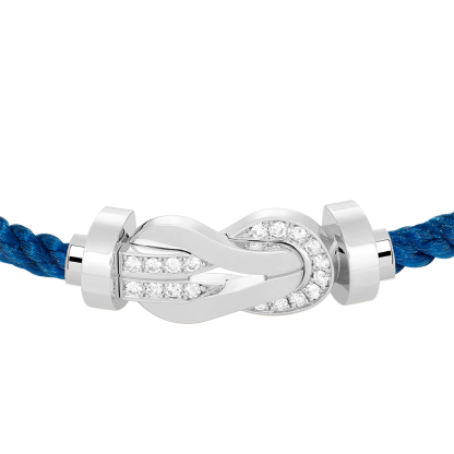 CHANCE INFINIE BRACELET 18K WHITE GOLD AND DIAMONDS LARGE MODEL