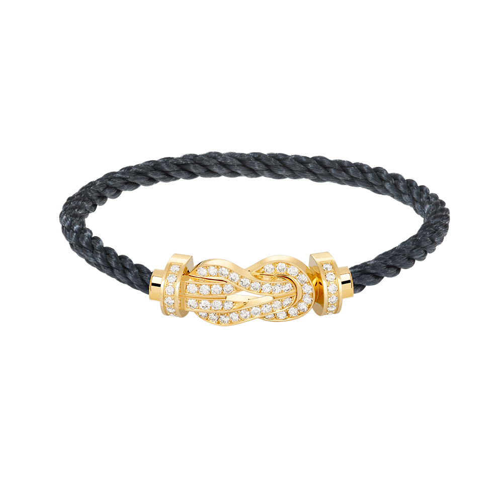 CHANCE INFINIE BRACELET 18K YELLOW GOLD AND DIAMONDS LARGE MODEL
