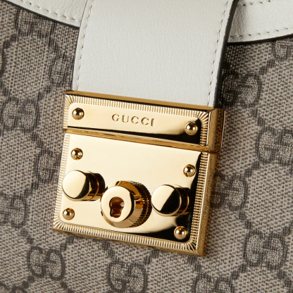 PADLOCK SMALL SHOULDER BAG