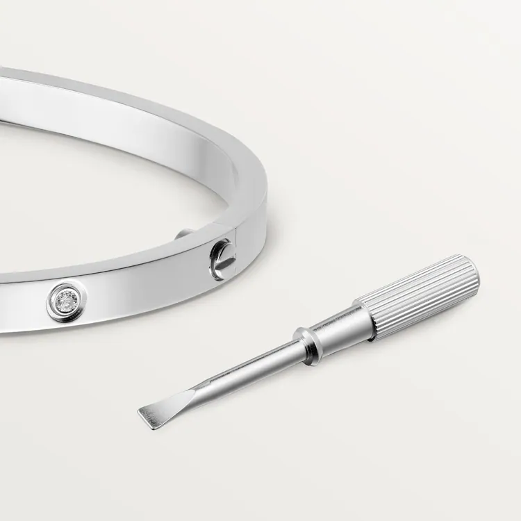 LOVE BRACELET, SMALL MODEL, 10 DIAMONDS