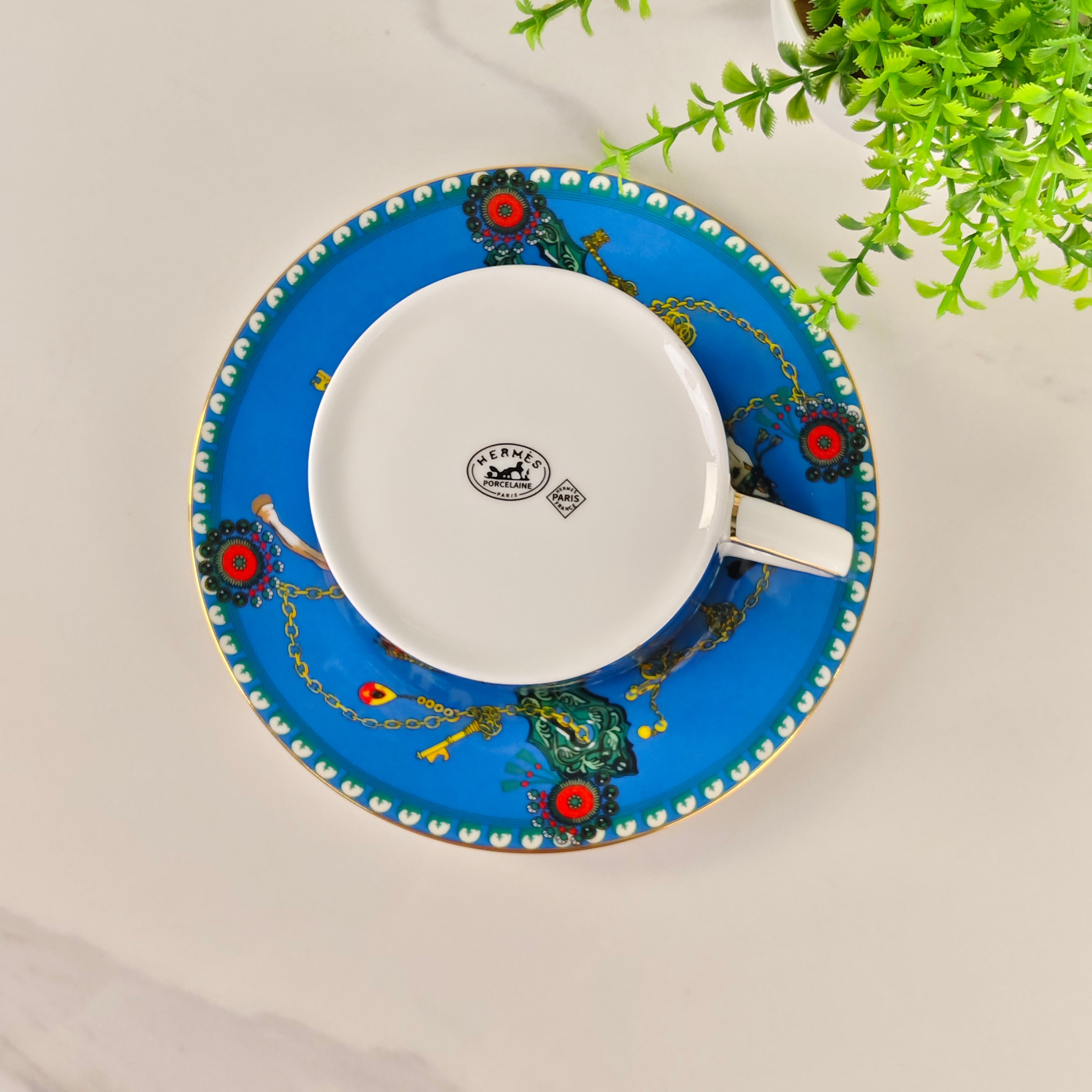 New Arrival 🔥 Herthtmès — "Galloping in the Breeze" Cup & Saucer Set