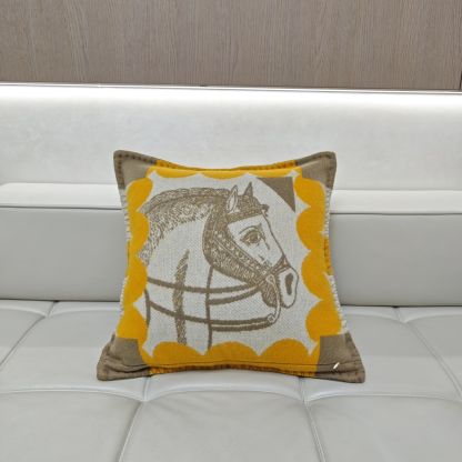 Herthtmès New Cashmere Blanket [Cheval Joker Cushion/Throw Pillow]