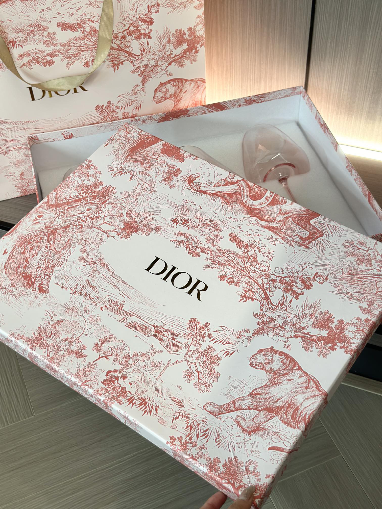 Dithtor premium decanter + 2 wine glasses