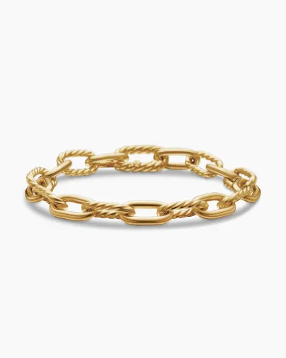 DY Madison® Chain Bracelet 18K Yellow Gold