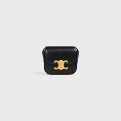 MINI CLAUDE in Shiny calfskin