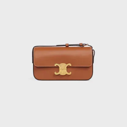 SHOULDER BAG CLAUDE in Natural Calfskin